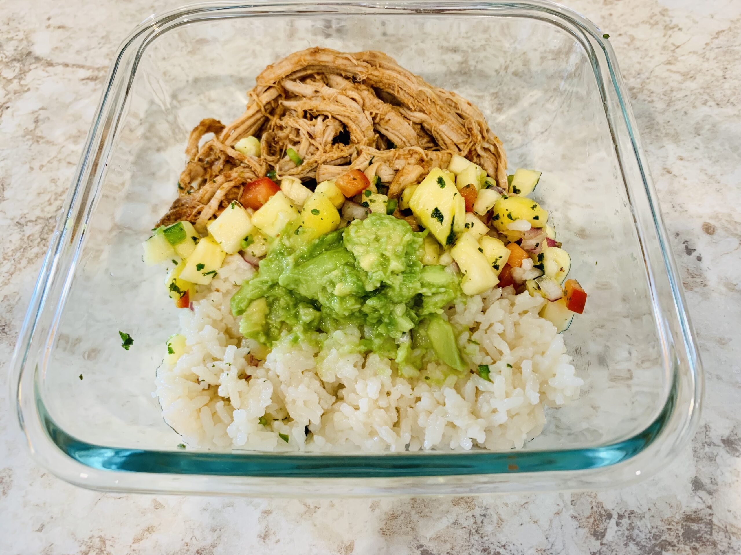 Honey-Chipotle Pork Bowls with Pineapple Salsa